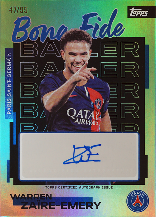 Warren Zaïre-Emery trading card
