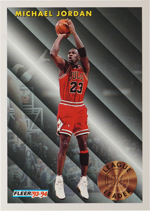 Michael Jordan trading card