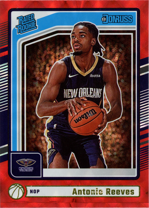 Antonio Reeves trading card