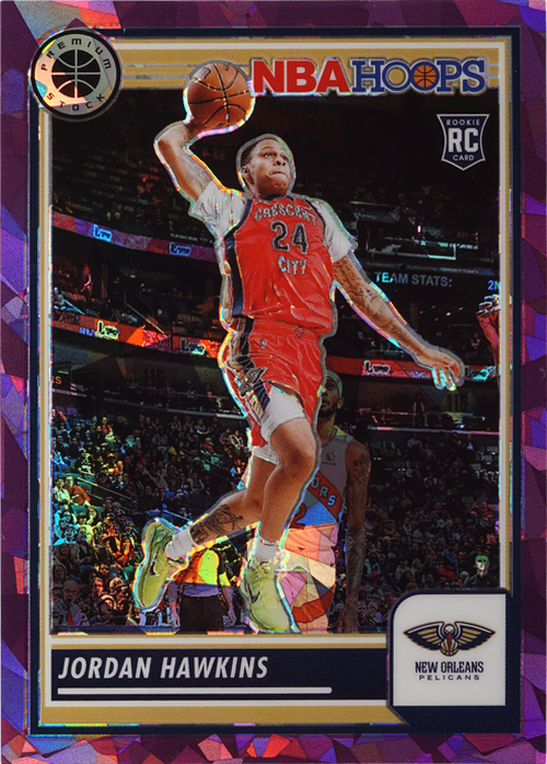 Jordan Hawkins trading card