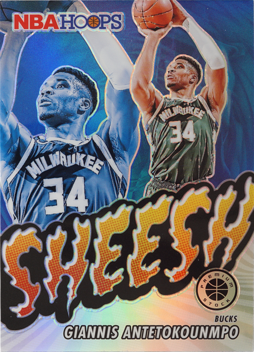 Giannis Antetokounmpo trading card