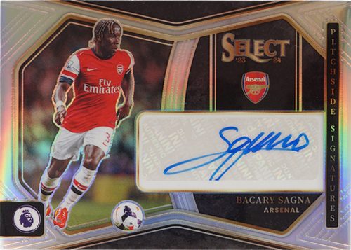 Bacary Sagna trading card