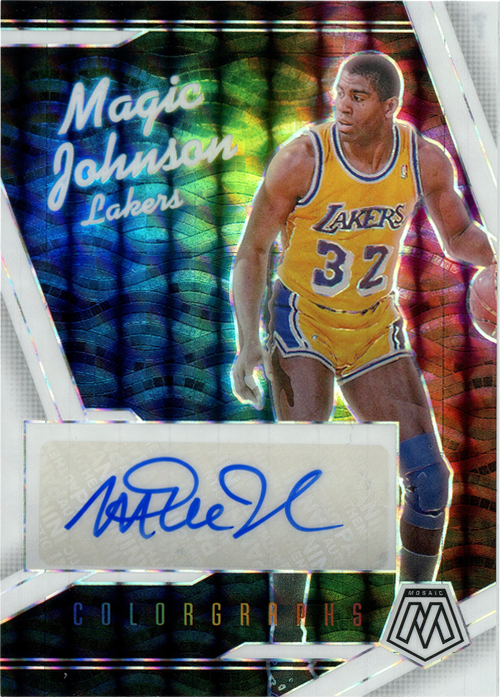 Magic Johnson trading card