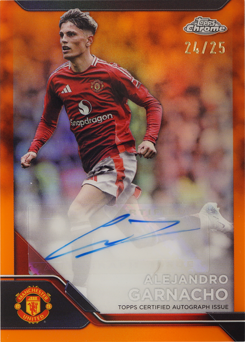Alejandro Garnacho trading card