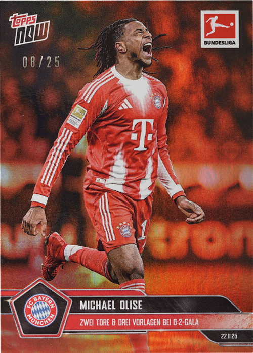 Michael Olise trading card