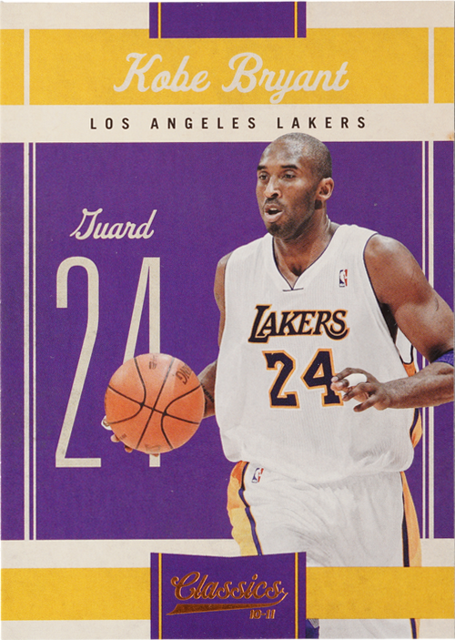 Kobe Bryant trading card