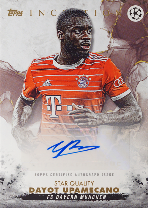 Dayot Upamecano trading card