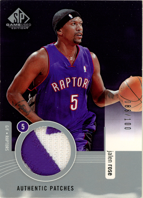 Jalen Rose trading card