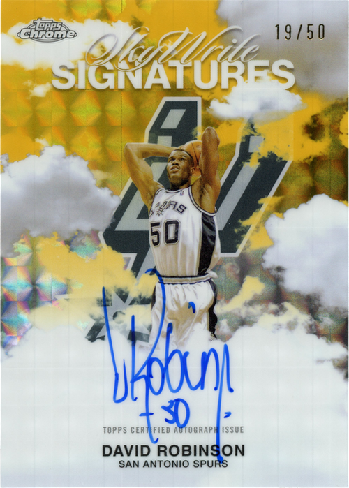 David Robinson trading card