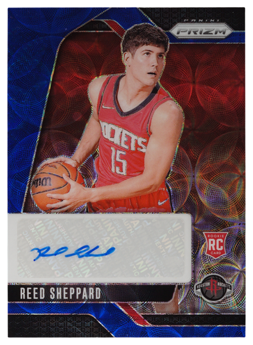 Reed Sheppard trading card