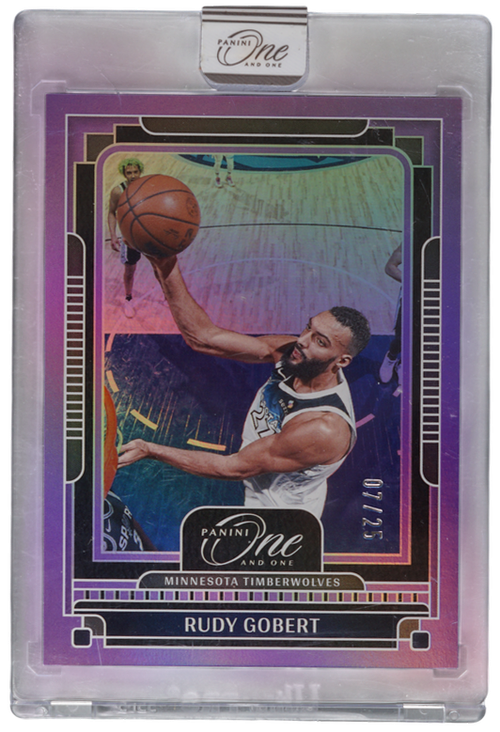 Rudy Gobert trading card