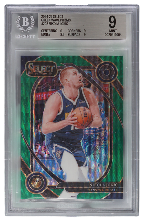 Nikola Jokic trading card