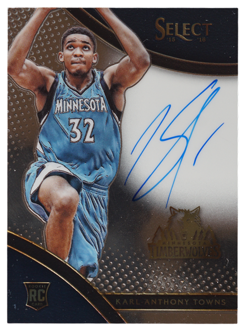 Karl-Anthony Towns trading card