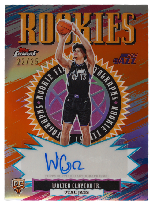 Walter Clayton Jr. trading card