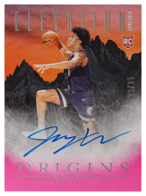 Jaylen Wells trading card