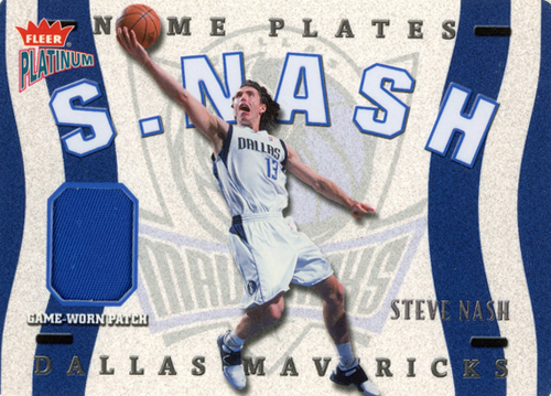 Steve Nash trading card