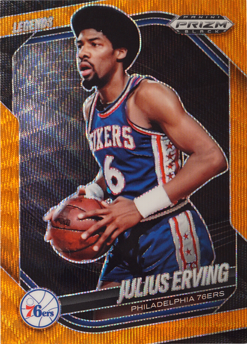 Julius Erving trading card