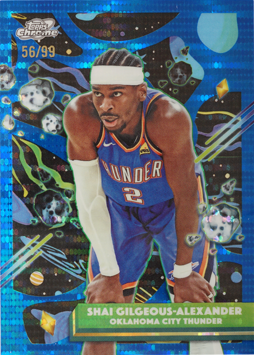 Shai Gilgeous-Alexander trading card