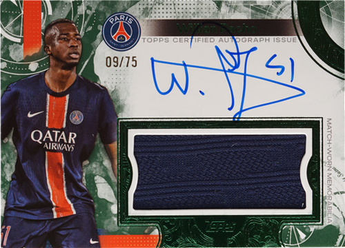 Willian Pacho trading card