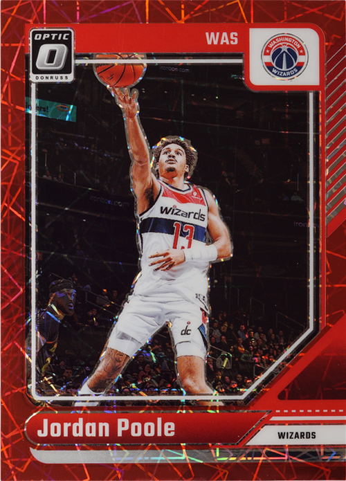 Jordan Poole trading card