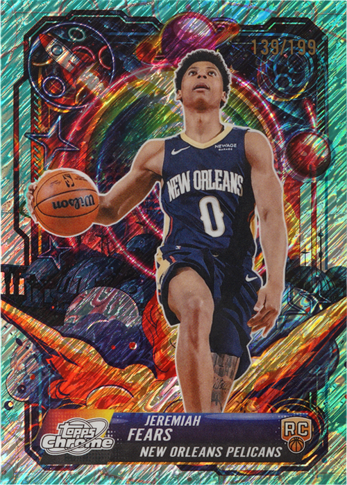 Jeremiah Fears trading card
