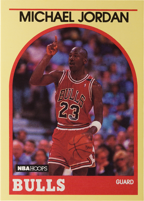 Michael Jordan trading card