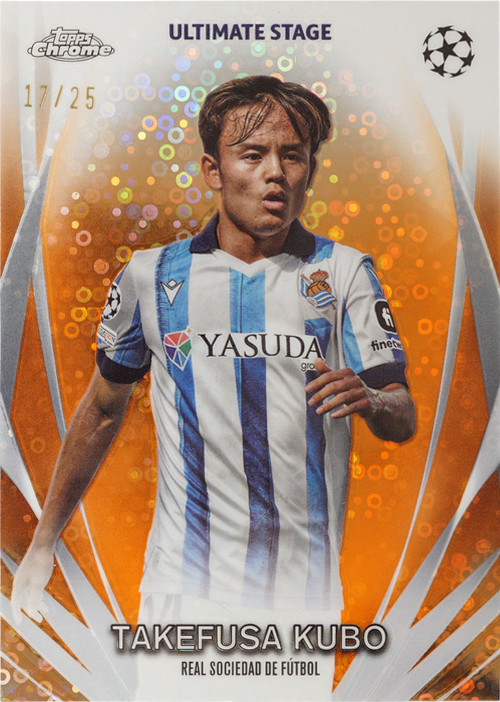 Takefusa Kubo trading card