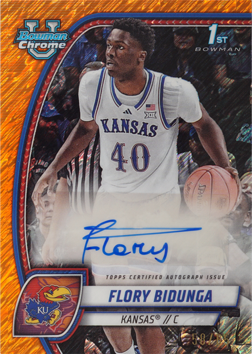 Flory Bidunga trading card