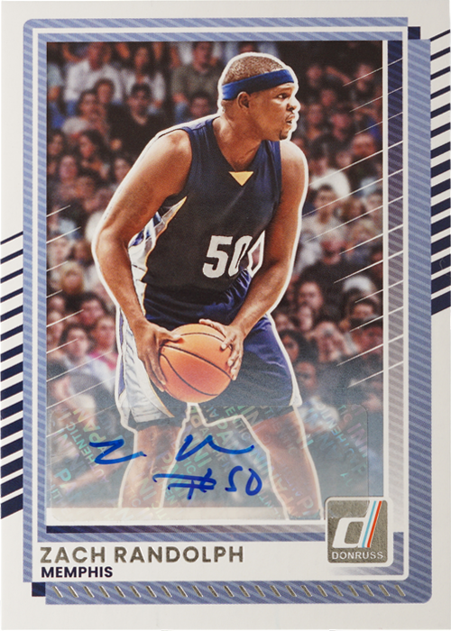 Zach Randolph trading card