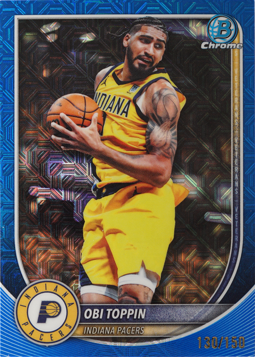 Obi Toppin trading card