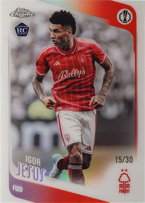 Igor Jesus trading card