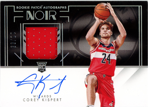 Corey Kispert trading card