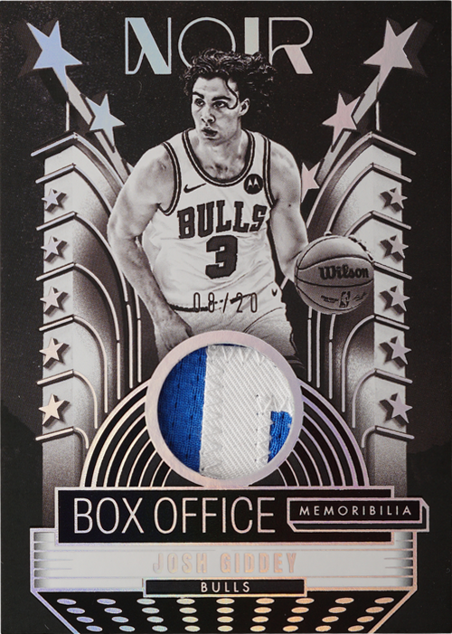 Josh Giddey trading card