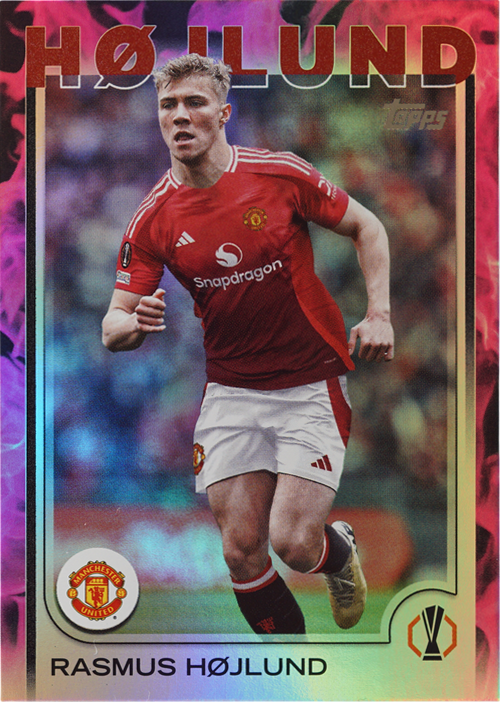 Rasmus Højlund trading card