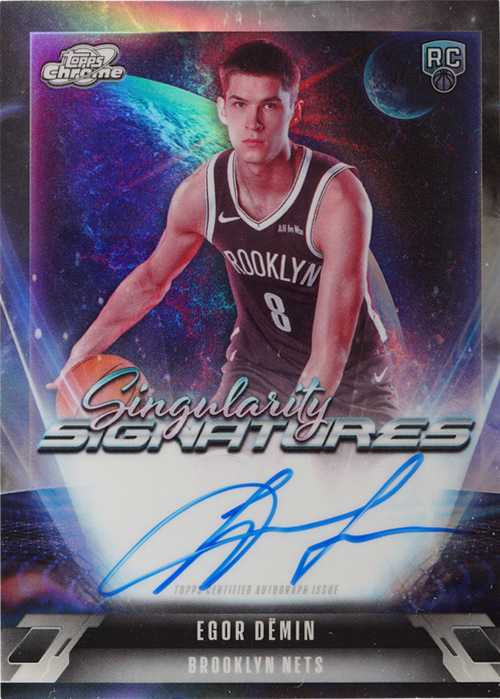Egor Dëmin trading card