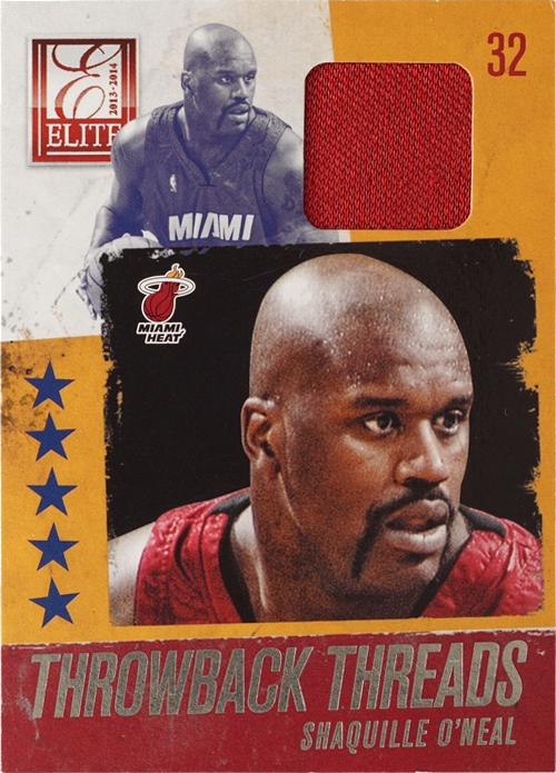 Shaquille O'Neal trading card