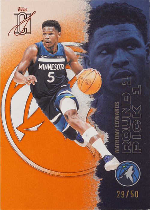 Anthony Edwards trading card