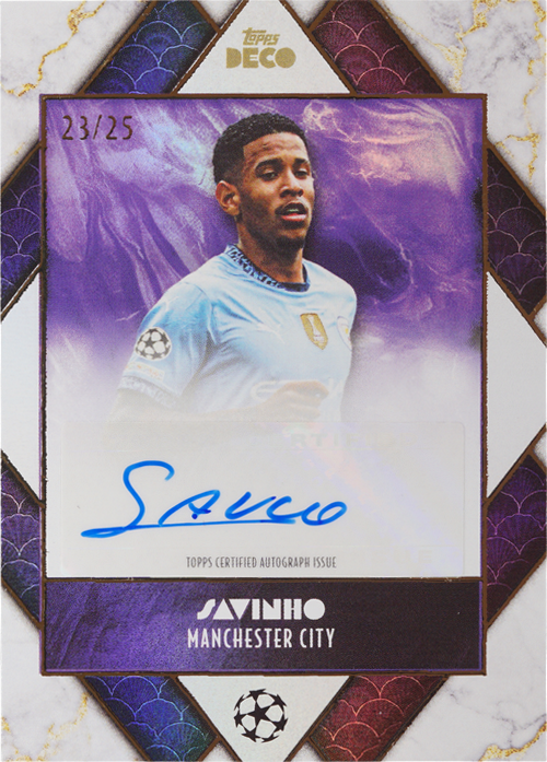 Savinho trading card