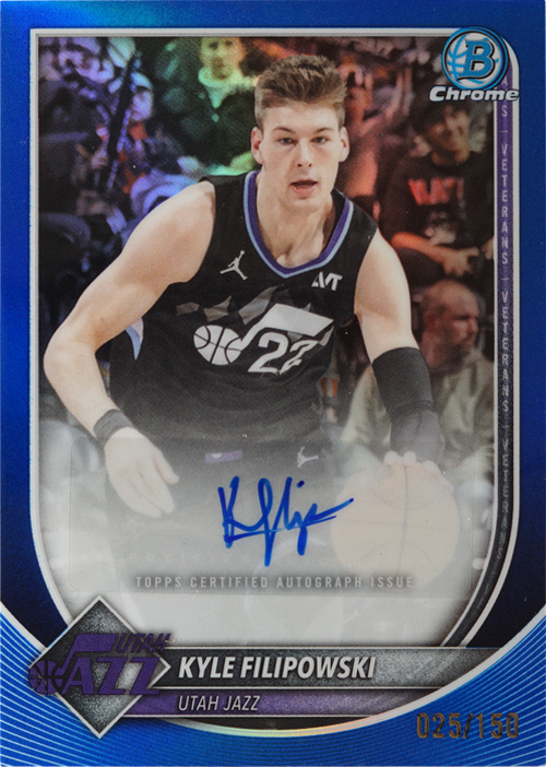 Kyle Filipowski trading card