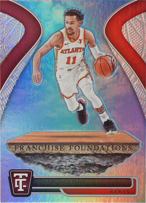 Trae Young trading card