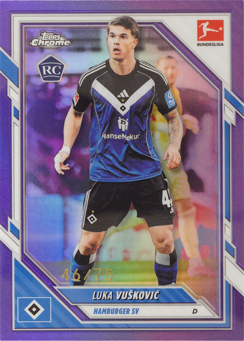 Luka Vuskovic trading card