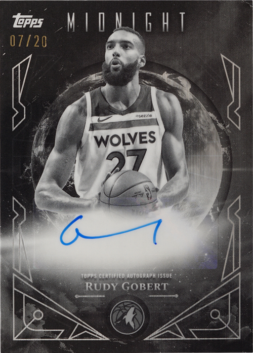 Rudy Gobert trading card