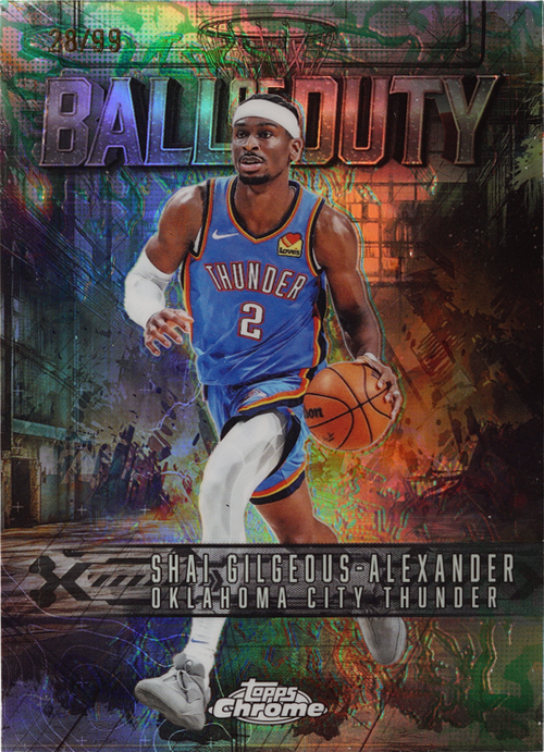 Shai Gilgeous-Alexander trading card