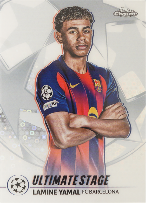 Lamine Yamal trading card