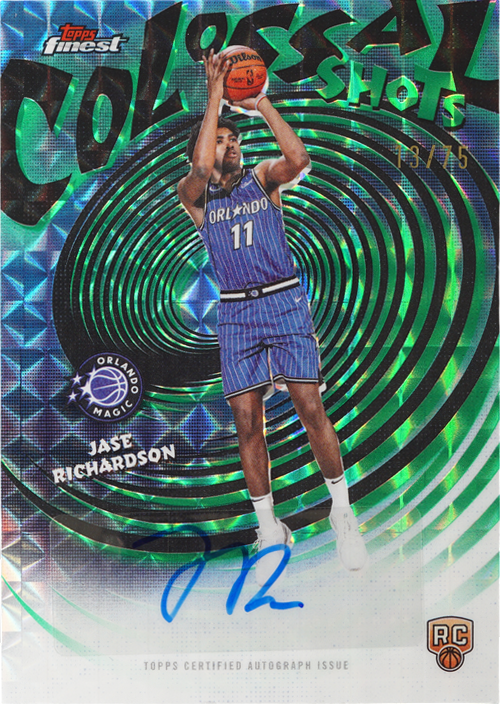 Jase Richardson trading card