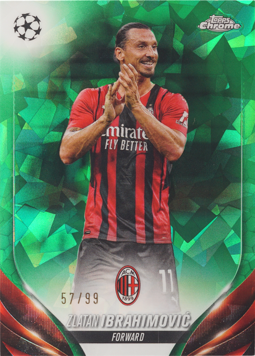 Zlatan Ibrahimović trading card