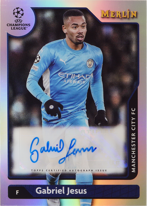 Gabriel Jesus trading card