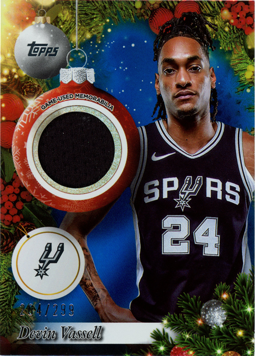 Devin Vassell trading card