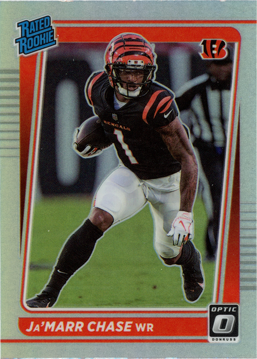 Ja'Marr Chase trading card