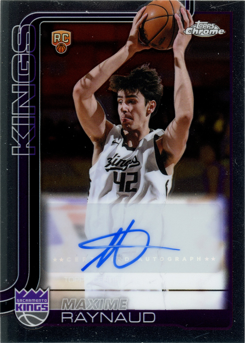 Maxime Raynaud trading card